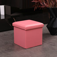 Meuble de salon, rangement, tabouret et pouf