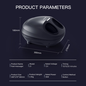Masajeador de pies eléctrico inteligente con circulación sanguínea infrarroja y presión de aire para aliviar el dolor de pantorrilla Versión de exportación - Product Image 5