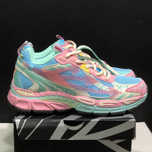 Thiết Kế Giày 2024 Phụ Nữ Người Đàn Ông Trắng Được Trở Lại Phải Sneakers Trang Trí Mũi Tên Logo Ren-up Khâu Giản Dị Giày Sneakers - Product Image 6