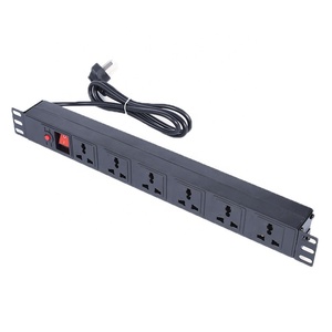 19 pollici 6 vie 10A presa PDU EU pdu unità di distribuzione dell'alimentazione rack cabinet - Product Image 2