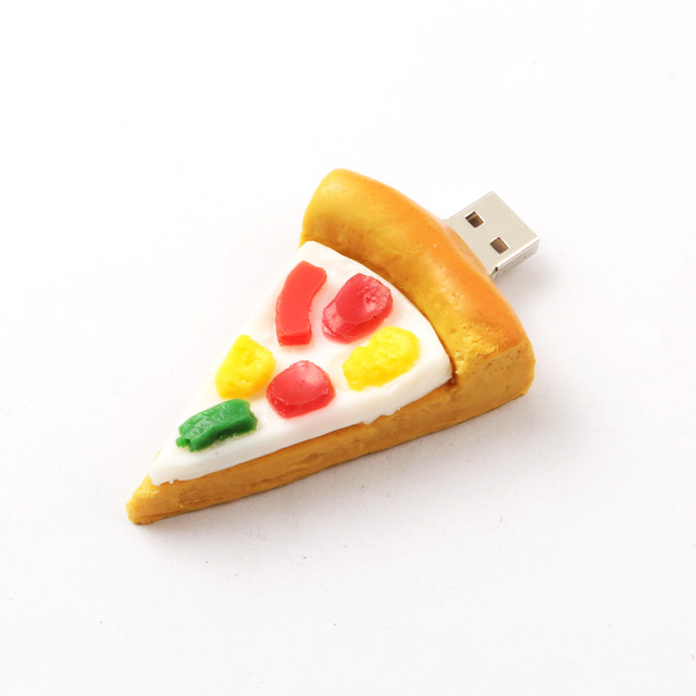 4GB PVC 3D Customizable Food Usb Flash Drives