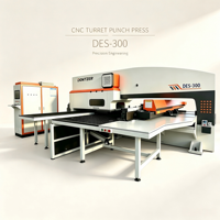 Presse à tourelle CNC servo-électrique complète pour le poinçonnage de tôles, le formage de persiennes pour la fabrication d'armoires et de châssis