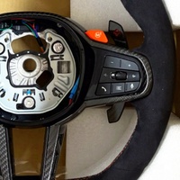 Volant sport à 3 branches en Alcantara M-performance pour G30/G31/G32/X3/G01/X4/G02/M2/G87/M3/G80/M4/G82/G42/G20/LCI/M5/F90/G11