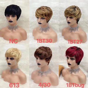Letsfly วิกผมแท้แบบม้วนลอนพร้อมหน้าม้า ราคา $17 วิกผมแท้ 100% ไม่มีเชือกผูก รุ่น 0701 สำหรับผู้หญิงผิวสี ขายส่ง - Product Image 5