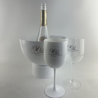 Glacière à champagne et vasque seau à glace de taille XL