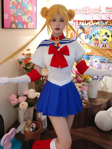 Costume de cosplay <span class=keywords><strong>Sailor</strong></span> Mercury de <span class=keywords><strong>Sailor</strong></span> <span class=keywords><strong>Moon</strong></span> RUIKE 2026, jupe de personnage d'anime pour jeu de rôle, costume de scène pour femmes - Product Image 6