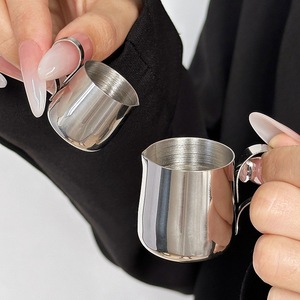 12.5/30ml Mini Coffee Milk Frothing Jug Latte Art Milk Frother Pitcher Stainless Steel <strong>Measurement</strong> Jug Pot Coffee Accessories - Product Image 4