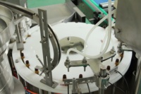Npack Máquina de llenado y tapado de botellas de esmalte de uñas rotativa completamente automática de 10ml 30ml 50ml