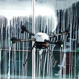 Dron de Limpieza Automatizado de Alta Presión Profesional Superior con Sensores para Limpieza de Paneles Solares - JIUSI D15R - Product Image 1