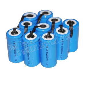 Sub C <span class=keywords><strong>SC</strong></span> <span class=keywords><strong>1.2</strong></span> V Pin Sạc 2000 Mah Ni-mh Nimh Tế Bào Với Tab Hàn Pins Cho Máy Sấy Chân Không Điện Khoan - Product Image 2