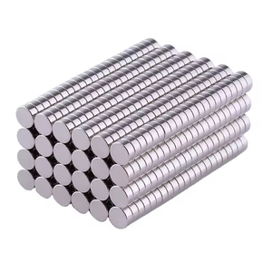D1mm 2mm 3mm 4mm 5mm 6mm 8mm 10mm 12mm 15mm 20mm N35 N42 N52 ネオジム磁石 レアアース NdFeB 円盤型マグネット - Product Image 1
