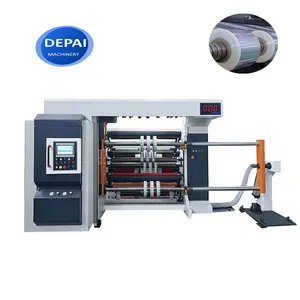 High speed 1300mm kraft paper slitter bopp pvc slitting rewinding machine manufacturer