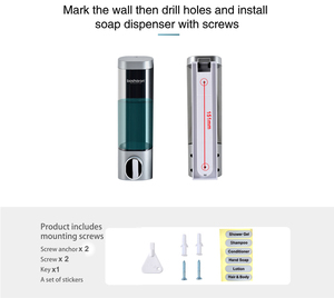 Da parete Piatto Liquido di Lavaggio Dispenser di Sapone Per La Cucina Detergenti - Product Image 6