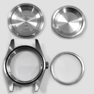 Accessoires pour boîtier de montre 40 mm compatibles avec le mouvement 3130, boîtier argenté pour montre Lightning <span class=keywords><strong>116400</strong></span>, taille de l'axe de la montre 20 mm - Product Image 2