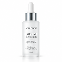 Sérum Visage Exsome Coréen Anti-Âge à la Centella, Soin Naturel de la Peau, Micro-Aiguilletage, Essence Faciale, Marque Privée