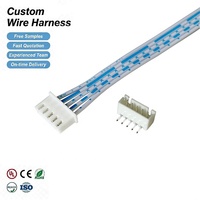 Câble de raccordement personnalisé JST XH 2,54 mm mâle-femelle, connecteur 2, 4 ou 5 broches, faisceau de câblage domestique