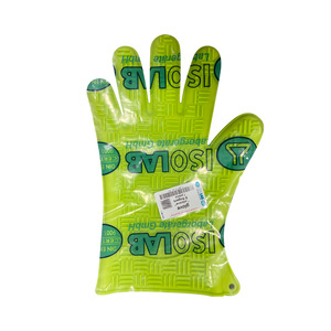 Guante de Silicona Isolab de 5 Dedos, Guantes de Seguridad Antideslizantes y Antiquímicos, Hecho en Alemania - Product Image 1