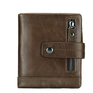 Portefeuille en cuir véritable pour homme, portefeuille <span class=keywords><strong>de</strong></span> créateur avec poches, portefeuille personnalisé tendance, portefeuille en cuir, cartera <span class=keywords><strong>de</strong></span> hombre - Product Image 1