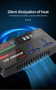 Inversor de Corriente Continua a Corriente Alterna ARL ARL-WS205 de 400W, 50/60Hz, Monofásico, Onda Sinusoidal Pura, Alta Eficiencia, para Electrodomésticos - Product Image 5