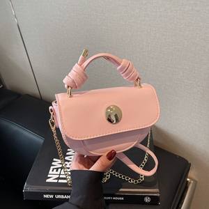 IStapromo Gifts Nouvelle Collection Printemps 2026 Sac pour femme, sacoche bandoulière mini à chaîne, couleur unie, texture simple - Product Image 3