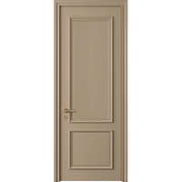 Porte intérieure en bois sans peinture, 40 mm d'épaisseur, revêtement MDF, insonorisée, résistante à l'humidité, pour chambre à coucher, construction d'appartements