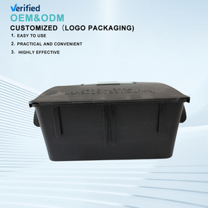 Nouvelle boîte de piège à souris de station d'appât de rat verrouillable <span class=keywords><strong>en</strong></span> plastique sans cruauté avec clé - Product Image 6