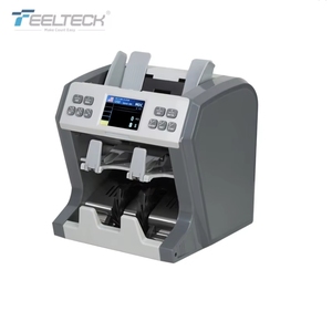 Machine de comptage de billets certifiée ROHS 2026 avec écran TFT et détection de valeur mixte pour usage bancaire - Accepte la monnaie CAD - Product Image 1