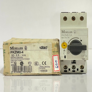 Nouveau disjoncteur de protection moteur <span class=keywords><strong>MOELLER</strong></span> <span class=keywords><strong>PKZM0</strong></span>-4 d'origine, plage 2,5-4 A, contrôleur PLC PING - Product Image 1