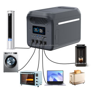 Estación de Energía Portátil BIGINVERTER SR1800 1800W 1229Wh con Batería Lifepo4, 3000 Ciclos, Carga Rápida, Generador Solar para Respaldo Doméstico - Product Image 5