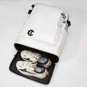 Sac à dos de voyage portable unisexe multifonctionnel résistant à l'eau en polyester pour le badminton, grande capacité 35L avec poche à chaussures - Product Image 4