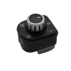 Volkswagen Rearview <b>Mirror</b> Knob Switch 5ND959565B With Heating For Golf Mk5 Jetta Passat B6 Black <b>Plastic</b> - Product Image 2