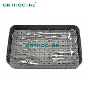 Động vật nhỏ nhãn khoa cụ thiết lập castroviejo mắt mỏ vịt mắt kéo orthocore chỉnh hình cụ