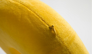 WJ-107 OEM populer pesawat memori busa Velour bantal leher tidur perjalanan leher padat perawatan kesehatan serviks bentuk U dapat dilepas - Product Image 5