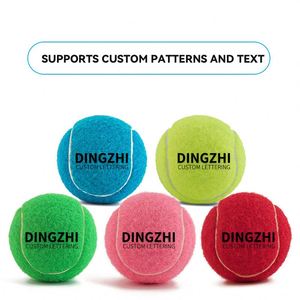 Pelota de Juguete para Mascotas de Alta Elasticidad y Resistente a Mordidas, Suministros para Mascotas, Juguete Interactivo para Pasear Perros, Pelota de Tenis para Entrenamiento Canino, Pelota Molar para Masticar - Product Image 3