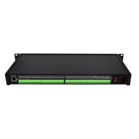 Convertidor de 16 Puertos RS232/RS485 a Ethernet con Puerto Ethernet RJ45, Montaje en Rack 1U, Compatible con Protocolo de Conversión Modbus RTU/TCP MQTT