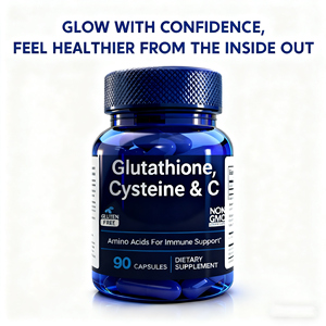 Cápsulas de Glutatión OEM en Oferta con Cisteína y Vitamina C, Potente Suplemento Antioxidante que Apoya la Salud del Hígado y la Piel Radiante - Product Image 4