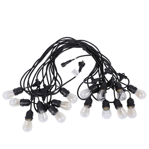 Guirlande lumineuse LED extérieure de 96 pieds, style Edison, 2700K blanc chaud, IP65 étanche, éclairage décoratif suspendu - Product Image 5