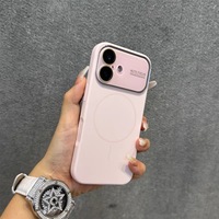 Protection de fenêtre de caméra en silicone liquide flexible, charge sans fil TPU, housse de protection pour téléphone portable pour iPhone 17 16 15