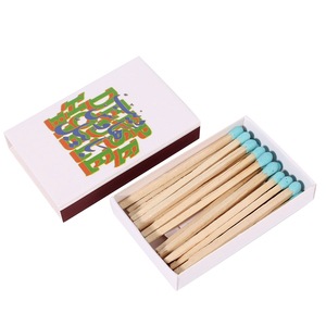 थोक Matchboxes सिगार लोगो सुरक्षा कस्टम Matchsticks लक्जरी बक्से के साथ मेल खाता है