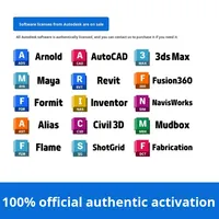 Para Autodesk CAD, Software Original Oficial, Número de Serie, Activación por Correo Electrónico, Autorización 2018-2026 para Versión de Internet, Disponible