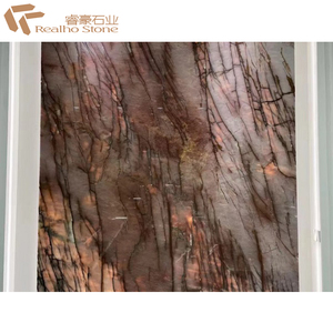 Quốc tế Brazil sang trọng màu đỏ kỳ lạ Backlit quartzit tấm bán quý đá tự nhiên để trang trí nội thất - Product Image 6