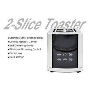 <span class=keywords><strong>Ensemble</strong></span> petit-déjeuner rétro 3 pièces en acier inoxydable : <span class=keywords><strong>bouilloire</strong></span> électrique, <span class=keywords><strong>grille</strong></span>-<span class=keywords><strong>pain</strong></span>, cafetière à filtre 2 tranches, noir, pour la maison - Product Image 2