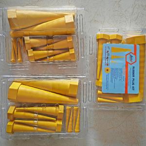 Bouchons de tuyaux de <span class=keywords><strong>gaz</strong></span> résistants à l'huile Hiabrub tailles trou <span class=keywords><strong>bouchon</strong></span> rempli hexagonal personnalisé joint à Air étanche bouchons en caoutchouc NBR étanches - Product Image 3