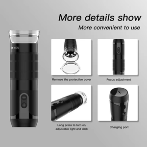 F210 Handheld <b>Digital</b> <b>Microscope</b> Camera 50-1000X Optical Zoom With LED Light Photo Video Capture Portable Inspection Tool - Product Image 3