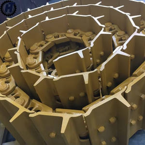 חלקי תחתית חדשים למחפר כבד, מערכת זחלים <span class=keywords><strong>EX400</strong></span>-1, שרשרת זחלים 9084353, חוליה עם נעל עבור היטאצ'י HONGTR - Product Image 6