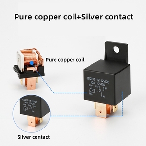 Relais automobile robuste 200A/120A/100A 12V 24V 48V 60V 72V pour préchauffeur de voiture/camping-car/camion - Amélioration pour véhicules lourds 12V-72V - Product Image 3