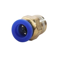 SYD-1112-1 75 pièces plastique pneumatique à dégagement rapide raccords de tuyau d'air connecteur PC PL coulée ANSI Standard 3000-10000 PSI bleu