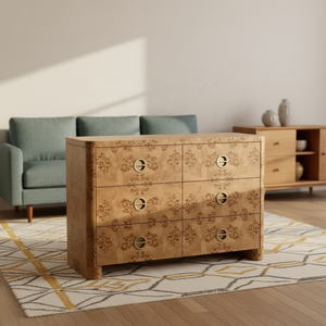 Designer Modern Style <strong>Pine</strong> Wood Luxury <strong>Sideboard</strong> Stainless Steel Handles Adjustable Storage Cabinet for Hotel Villa Living Room - Product Image 5
