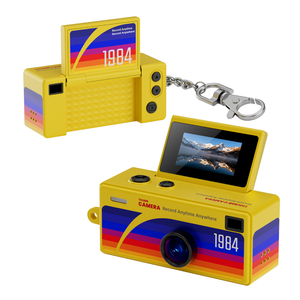 Cámara de Video Portátil de Bolsillo, Juguete para Niños, Carga Tipo-C, Compatible con Tarjeta TF, <span class=keywords><strong>Mini</strong></span> DV, Cámara Digital Tipo Flip - Product Image 1