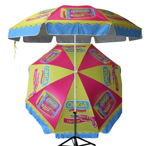 Sombrilla de Playa Plegable Moderna, Impermeable y Ligera de 90 cm x 8 Paneles - Product Image 5